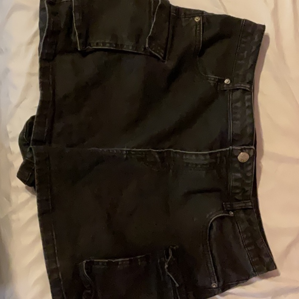 Cargo Black Women's Cargo Shorts